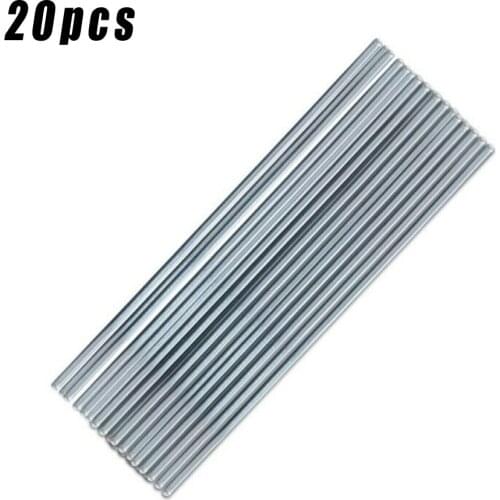 20Pcs Low Temperature Aluminum Welding Rod 2mm Welding Wire No Need Solder Powder Easy Melt Soldering Rods