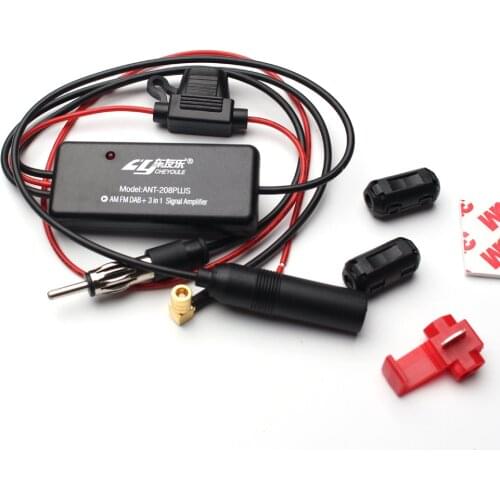 AM FM DAB+ 3-in-1 Car RadioSignal mplifier,ANT-208plus has a Wide Frequency Range, And AM FM is Applicable Worldwide