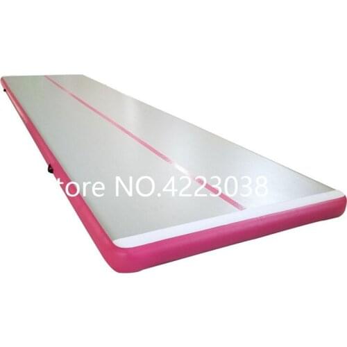 Free Shipping Air Track Inflatable Tumbling Mat Practice Cheerleading, Tumbling, Free Running For Home, Outdoor, or Gym Use