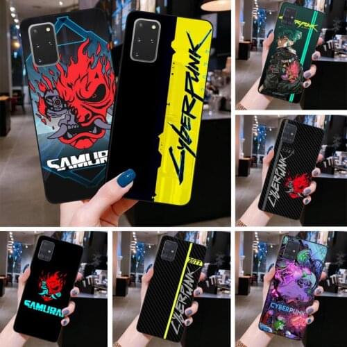 Game C-Cyberpunkes Phone Case For Samsung Galaxy S21 Plus Ultra S20 FE M11 S8 S9 plus S10 5G lite 2020