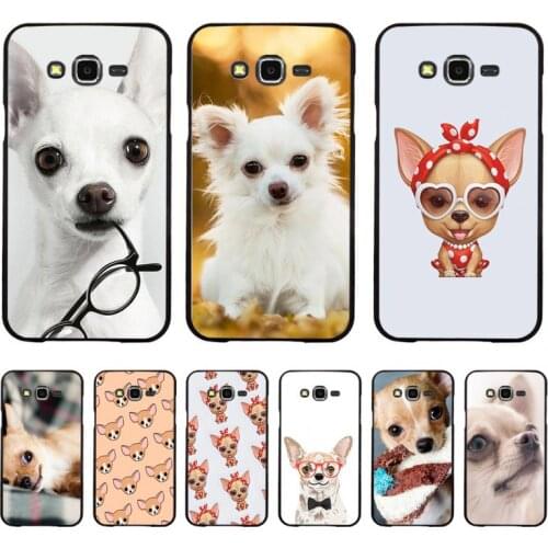 Yinuoda Animal Chihuahua dog Customer Phone Case for Samsung A50 A70 A40 A6 A8 Plus A7 A20 A30 S7 S8 S9 S10 S20 Plus