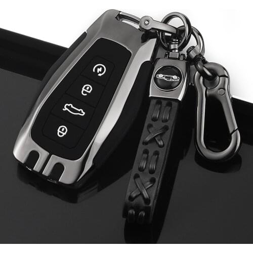 Galvanized Alloy Car Key Cover Case Protect For Geely Coolray 2019-2020 Atlas Boyue NL3 Emgrand X7 EX7 SUV GT GC9 Borui