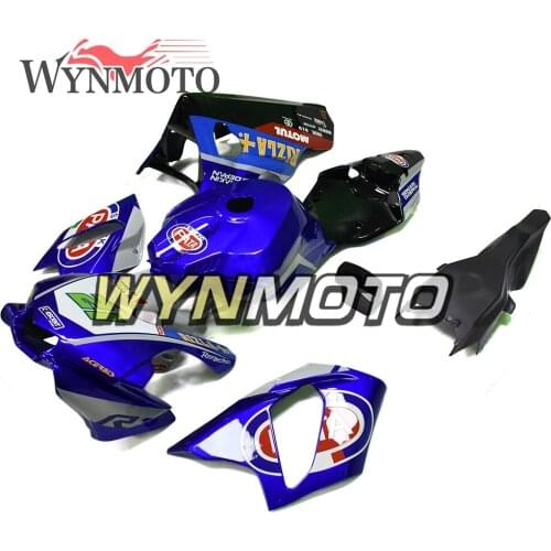 Fiberglass Racing Blue White NO.21 Fairings Kit For Yamaha YZF1000 R1 2015 2016 15 16 Motorcycle Cowlings Race Bodywork Kit