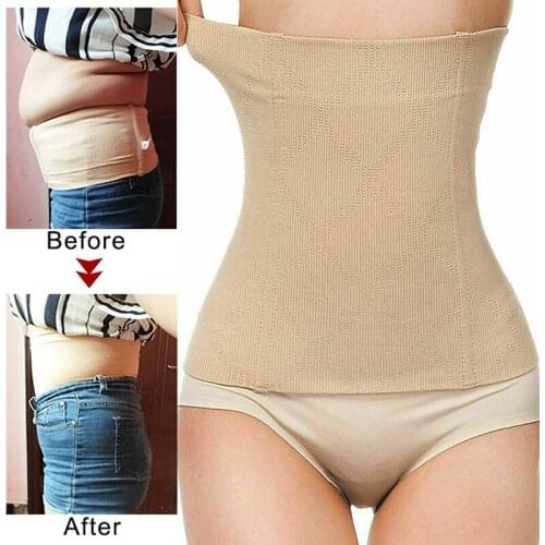 Waist Trainer Corset for Women Seamless Postpartum Belly Band Wrap Underwear Body Shaper Recovery Belt Slimming Shapewear