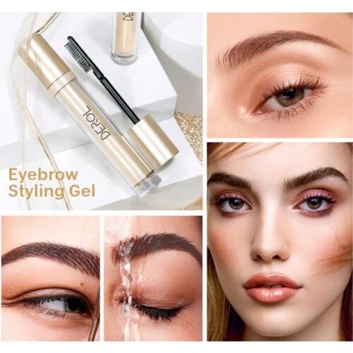 DEROL Eyebrow Styling Cream Eyebrow Soap Makeup Not Easy To Smudge Liquid Long Lasting Waterproof Eye Brow Setting Gel TSLM2