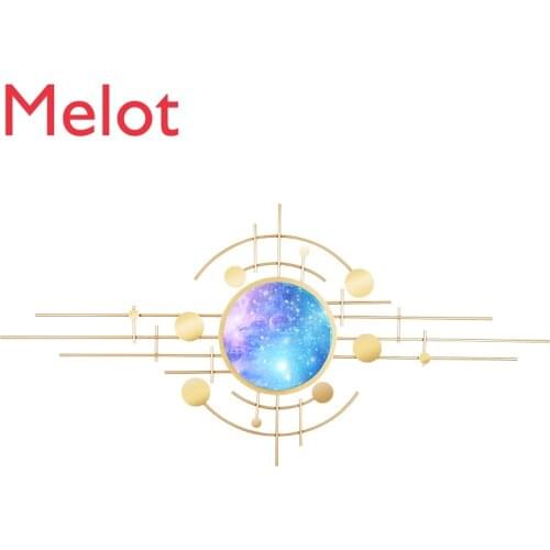 Wall Decoration Pendant Living Room Sofa Background Wall Pendant Wall Metal Light Luxury Modern Iron Wall Decoration