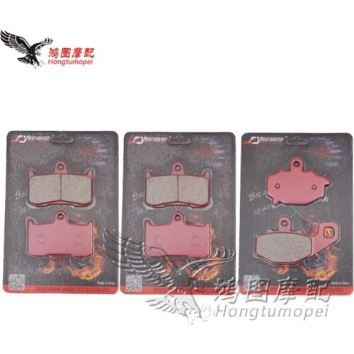 Motorcycle Front Rear Brake Pads For Kawasaki Z1000 2003 2004 2005 2006 Ninja ZX9R ZX-9R 2002-2003