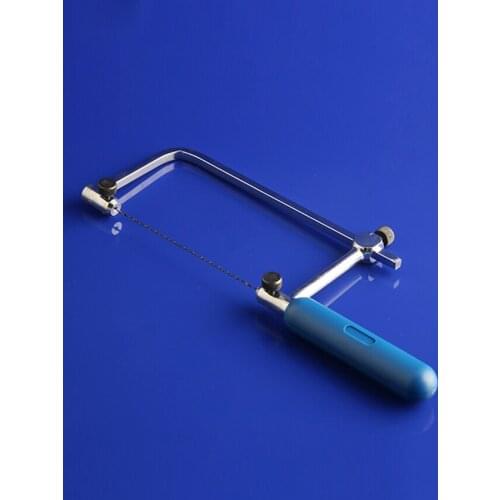 75mm/105mm Woodworking Coping Saw Hand Saw Frame with Plastic Handle Household Mini DIY Woodworking Coping Saw No Saw Blade