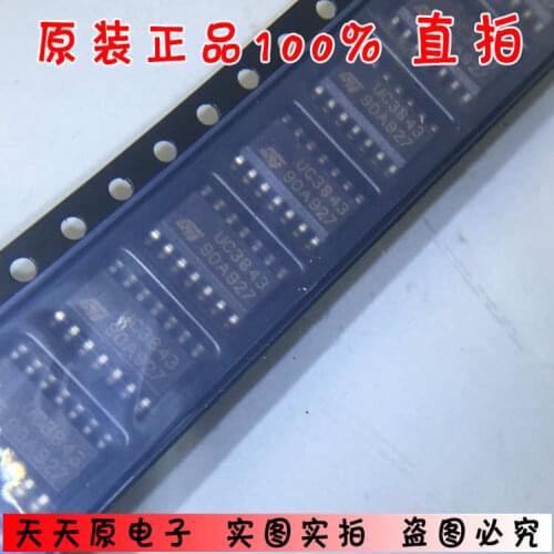 10pcs/lot UC3843D013TR UC3843 SOP14 original
