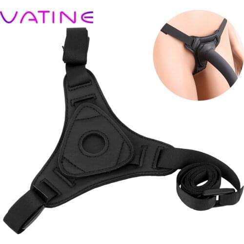 VATINE Adult Game Adjustable Forced Orgasm Belt SM Bondage Lesbian Strapon Dildo Panties Sex Toys for Women Dildo Pants