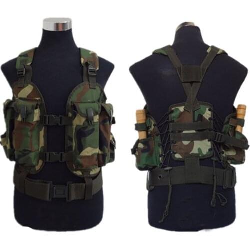 Airsoft Military Vest 95 Bullet Bag Tactical Waistcoat CS Camouflage Hunter Vests Army Armor Equipment Camo Air Force Paintball