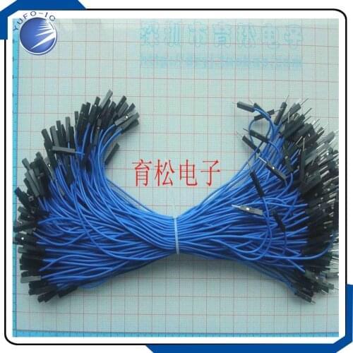 200pcs single male to female DuPont WIRE Cable 20CM breadboard WIRE bread board Blue Red Green Yellow Black