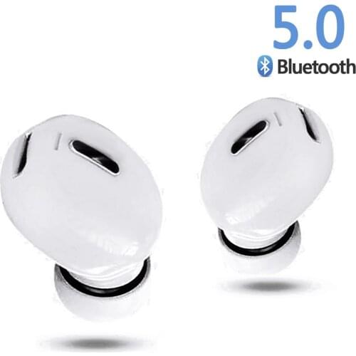 5.0 Mini Wireless Bluetooth Earphone Sport Gaming Headset with Mic Handsfree Headphone Stereo Earbuds For Samsung Xiaomi Iphone