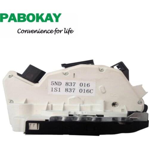 5ND837016 1S1837016C 5N1837016 Door Lock Latch Actuator For VW Amarok A1 Passat CC Scirocco Skoda Fabia