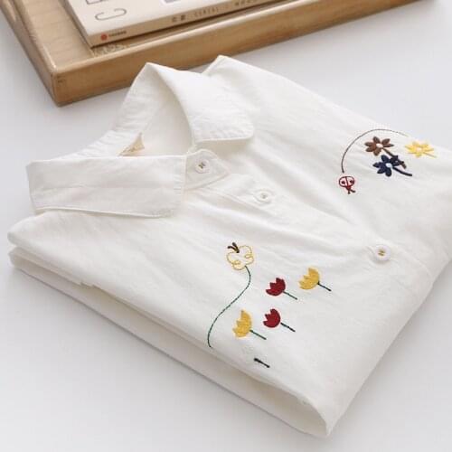 Alifestyle Blouses With Flowers