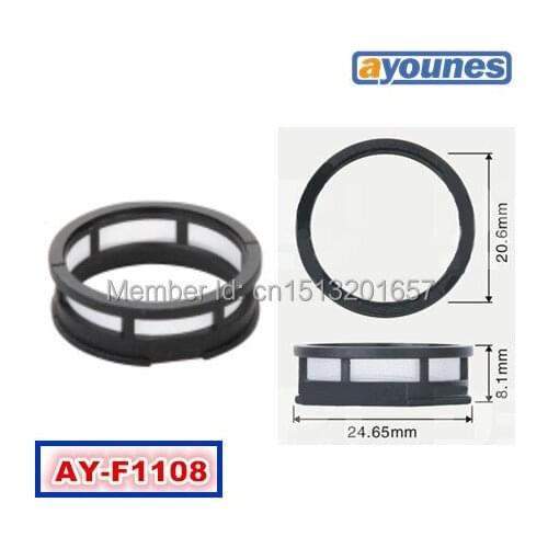 AUTO spare parts fuel injector serve kits of fuel injector filter (size24.65x20.6x8.1mm,AY-F1108)