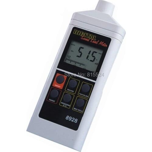 AZ8928 Digital Sound Level Meter Measuring Range 40-130dB Digital Noise Meter