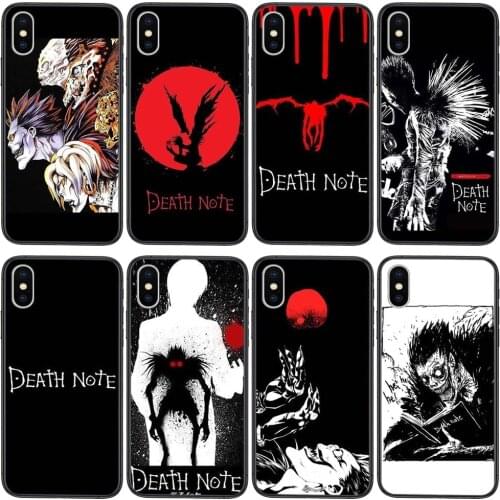 TPU Phone Skin Death Note Killer Select For Xiaomi Mi11 Mi 11 Pro Ultra Lite 10T 10S Mi9 Poco X3 NFC F3