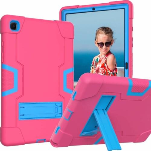 Kids Safe PC Silicon Hybrid Stand case For Samsung Galaxy Tab A7 10.4 2020 SM-T500 SM-T505 T500 T507 Shockproof Tablet Cover #S