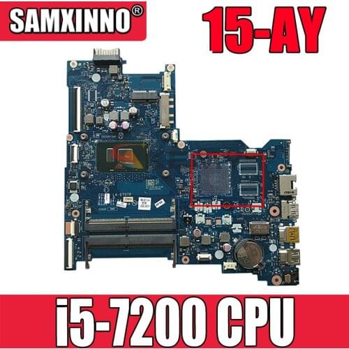For HP 15-AY Laptop Motherboard 903792-601 903792-001 903793-601 903793-001 CDL50 LA-D707P With i5-7200 CPU DDR4 MB 100% Tested