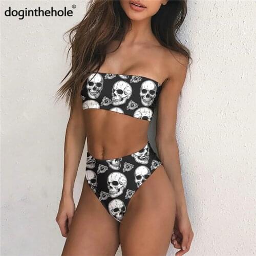 Doginthehole Bandeau Swimwear