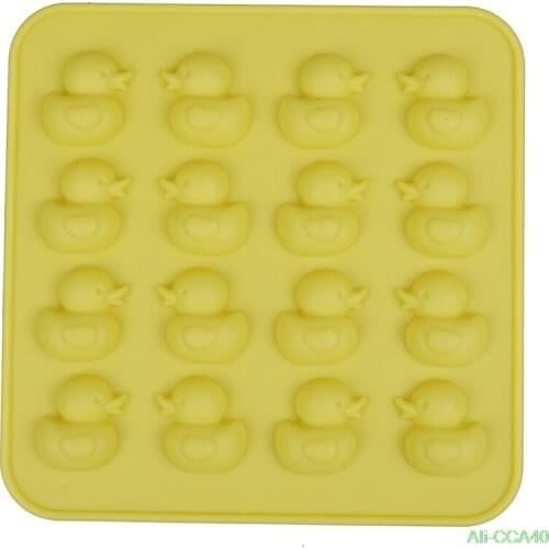 1PC Duck Candle Mold Silicone 3D Clay Soap Molds Fondant Chocolate Moulds Kitchen Baking Cake Decorating Tools