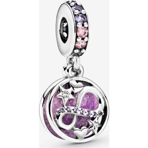 LByzHan Hot Sale 100% Real Sterling Silver Cup High Heels Beads Fit Original 3mm Bracelets Charms DIY Jewelry Making For Women