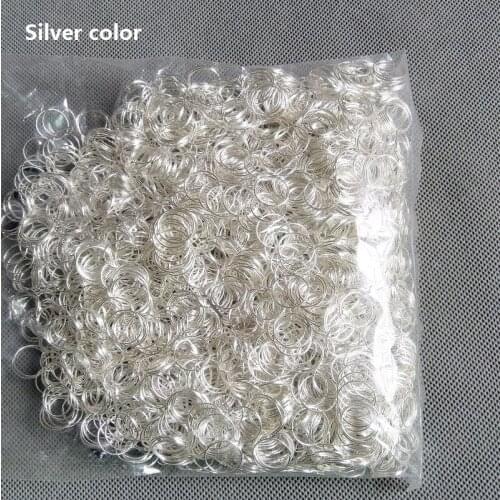 8mm 11mm 13mm 15mm 20mm Chrome/Gold/Silver Small Round Buckle Connectors Crystal Prisms Of Chandelier Lamp Parts Connector