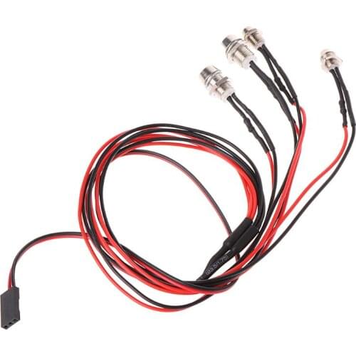 RC On-Road Model Drift Car New LED Night 5mm & 3mm Headlamps Headlights Light GXMB