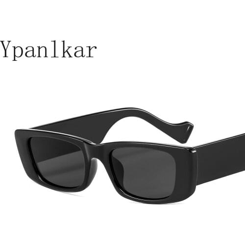 Fashion Small Rectangle Sunglasses Women 2020 Luxury Brand Vintage Square Sun Glasses For Men Retro Eyewear Lunettes De Soleil