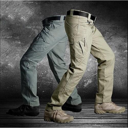 Men Military Tactical Cargo Outdoor Hiking Pants Combat Swat Army Training Military Pants Sport Trousers For Camping Hunting