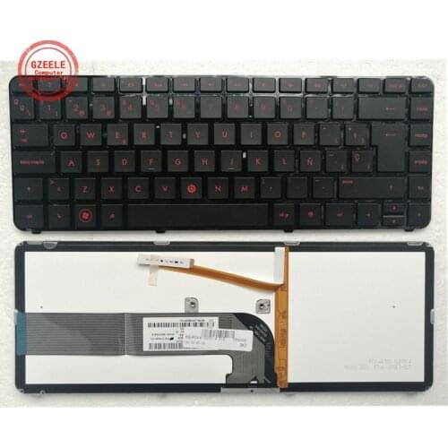NEW SP/LA Keyboard For Hp Pavilion Dv4-4000 Dm4-3000 DV4-3000 645595-161 Spanish Latin Backlight