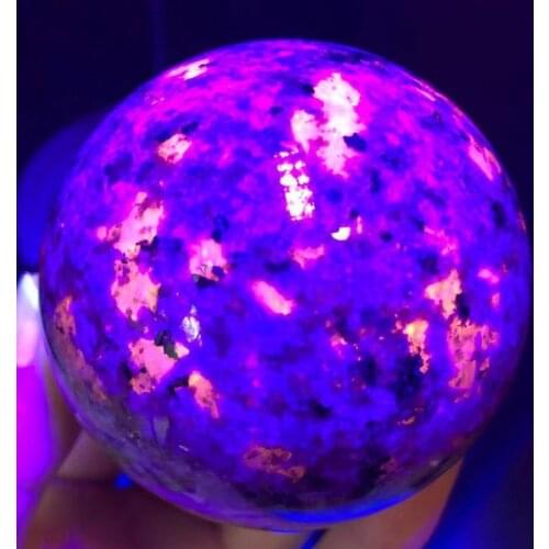 1pc50-70MM Natural Crystal Ball And Flame Mineral Quartz, Home, Office And Other Desktop Spiritual Decoration