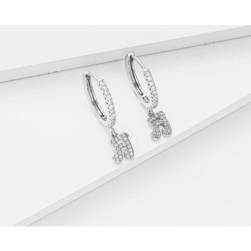 SIPENGJEL Fashion Small Music Symbol Dangle Earring Gold Music Hoop Earrings For Women Jewelry Korean 2021