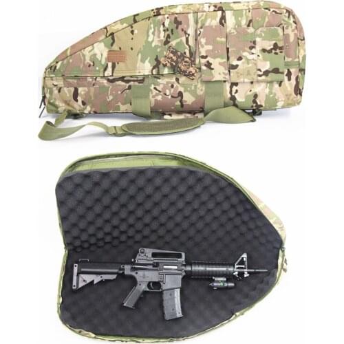 70cm Gun Bag Military Rifle Gun Case Nylon Shoulder Heavy Duty Bag For Hunting Shooting Outdoor Rifle Backpack