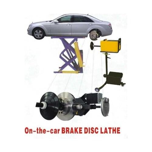 110V / 220V Automotive on-the-car Brake disc lathe MST8700 Car brake disc lathe car disc aligner MST-8700