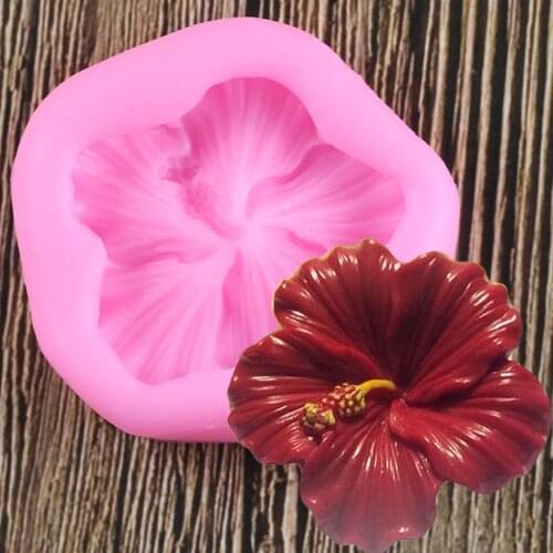 3D Flower Silicone Molds Fondant Craft Cake Candy Chocolate Sugarcraft Ice Pastry Baking Tool Mould