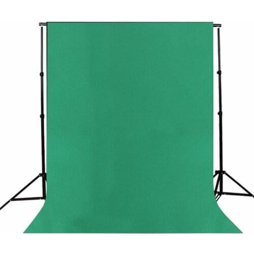 ALLOYSEED Pure Green Color Cotton Photo Background Studio Photography Screen Backdrop Props Non-Woven Cloth 1.6*1m/1.6*2m/1.6*3m