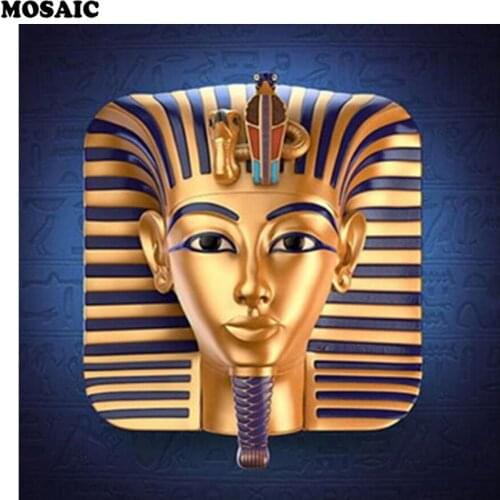 Full Square Drill 5D DIY Diamond Painting "Ancient Egypt" 3D Embroidery Cross Stitch Mosaic Home Decor