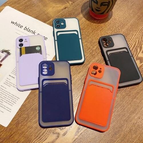 For iPhone 12 Pro Max Wallet Case Luxury Card Slot Holder Case for iPhone 12 Mini 11 Pro Xs Max X XR 7 8 Plus Shockproof Cover