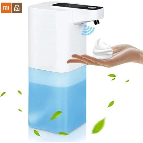 XiaomiHand Foam Soap Dispenser Automatic Soap Dispensers for Bathroom Touchless Dish Soap Dispenser Electric Hand Free Kitchen