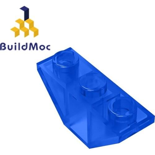 BuildMOC 18759 Slope Inverted 45 3 x 1 Double For Building Blocks Parts DIY Educational Classic Brand gift Toys