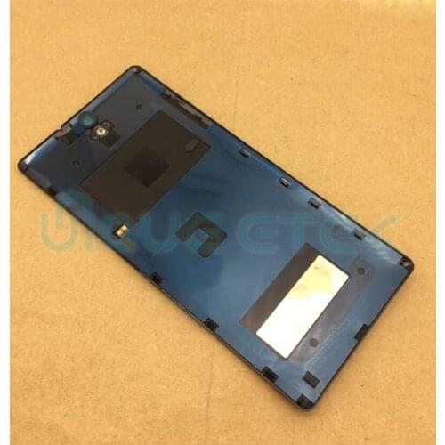 For Sony Xperia C5 Ultra Battery Cover Back Housing Door Case With NFC Chip Antenna Lid Housing Replacement Parts