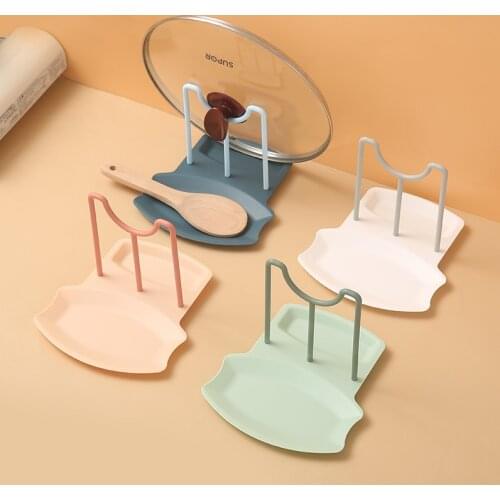 Kitchen Organizer Pot Lid Rack Spoon Holders Fork Spatula Rack Shelf Organizer Spoon Rest Chopsticks Holder Kitchen Utensil