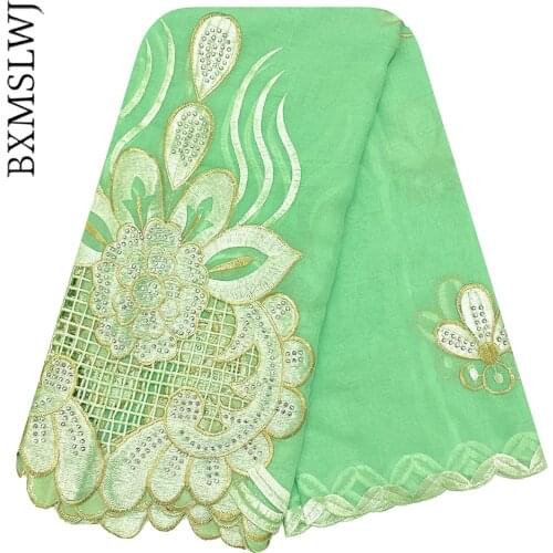 Muslim Fashion Cotton Embroidered Hijab Scarf Shawl African Ladies Scarf Style Headscarf Inlaid with Diamond Multicolor BX-028