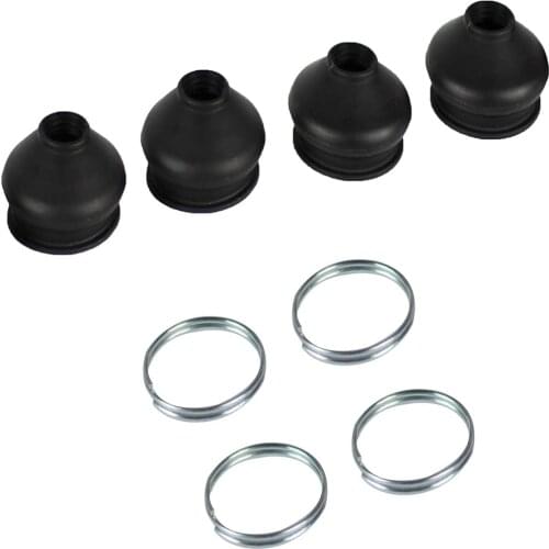 4pcs Rubber Boots A-Arms or Ball Joints Set for Yamaha Banshee Raptor Warrior Kodiak Grizzly Big Bear