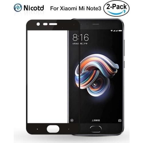 Nicotd Screen Protectors For Xiaomi Mi Note 3