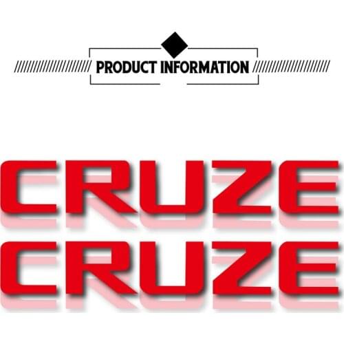 New logo sticker reflective waterproof decoration car bike motorcycle wheel logo fuel tank helmet for chevrolet cruze CRUZE