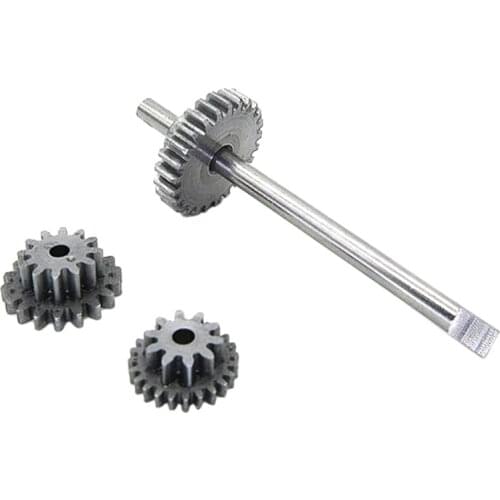 For WPL D12 1/10 RC Truck Car Upgrade Parts Steel Transmission Gearbox Gear Set Spare Accessories