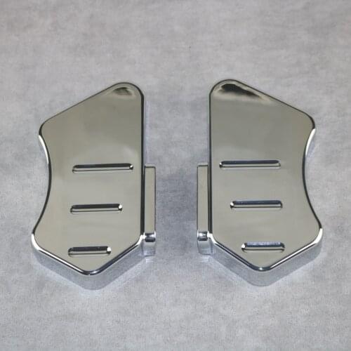 Motorcycle Front Caliper Covers For HONDA VTX1800 2002 2003 2004 2005 2006 2007 2008 ABS Plastic Chrome